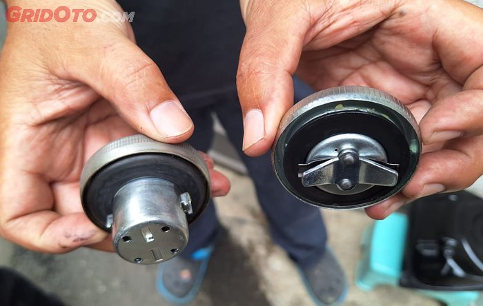 tutup tangki bensin, motor matic, penyebab bensin motor matic habis sendiri, bensin motor matic habis sendiri, bensin motor matic, Pantas Saja Bensin Motor Matic Habis Sendiri, Ternyata Gara-gara Komponen Ini