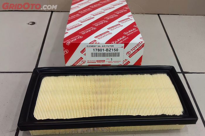 Harga Filter Udara Toyota Rush 2018, Orisinal dan Aftermarket