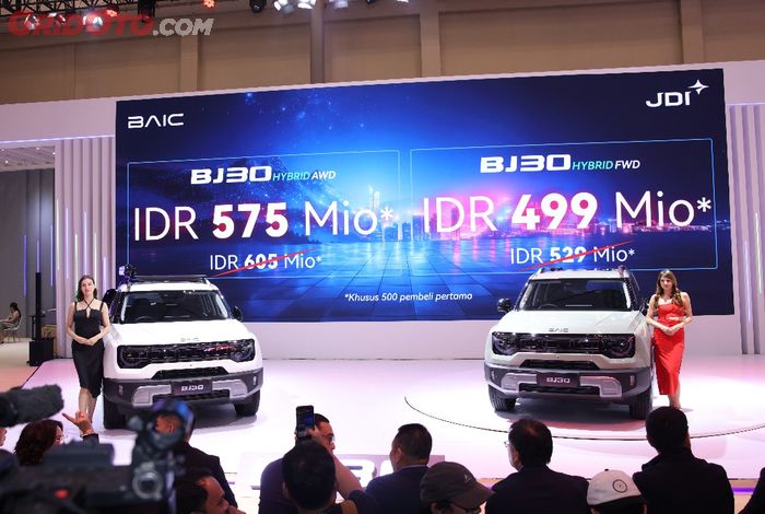 baic indonesia, baic bj40, BAIC X-55 II, GIIAS 2025, BAIC BJ30, BAIC Indonesia Hadirkan Line Up Mobil Andalan di GIIAS 2025