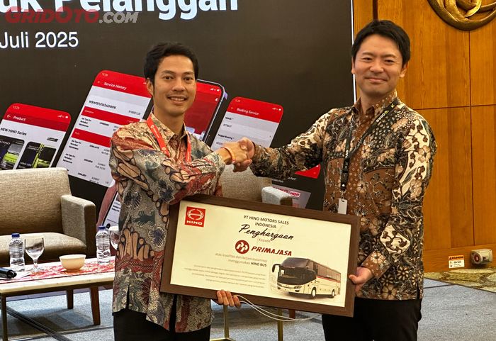 hino, Primajasa, Hino Connect, my hino, GIIAS 2025, Transformasi Digital Hino, Hadirkan Solusi Total Support di Era Modern