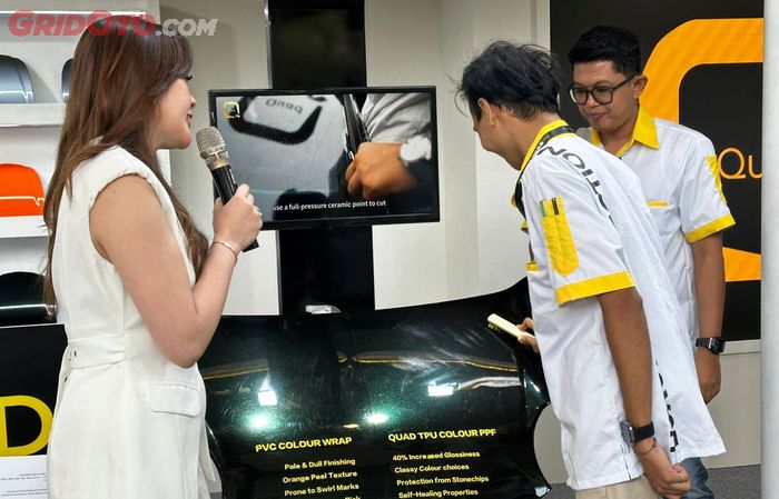 kaca film, sunroof, Kramat Motor, Paint Protection Film, GIIAS 2025, Quad PPF, Kramat Motor Hadirkan Quad PPF asal Amerika di GIIAS 2025, Ini Kelebihannya