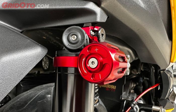 VND Racing, preload adjuster, setting preload sokbreker, Hydraulic Preload Aduster Shock, VND hydraulic preload adjuster, Pasang Hydraulic Preload Aduster Shock, Tampang Jadi Hedon, Seting Lebih Mudah