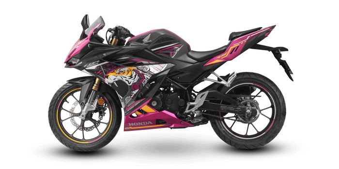 honda cbr150r, harimau malaya, motor malaysia, harga cbr150r, honda cbr150r special edition, Honda CBR150R Edisi Spesial Kesurupan Harimau Malaya, Keren Pakai Warna Ngejreng