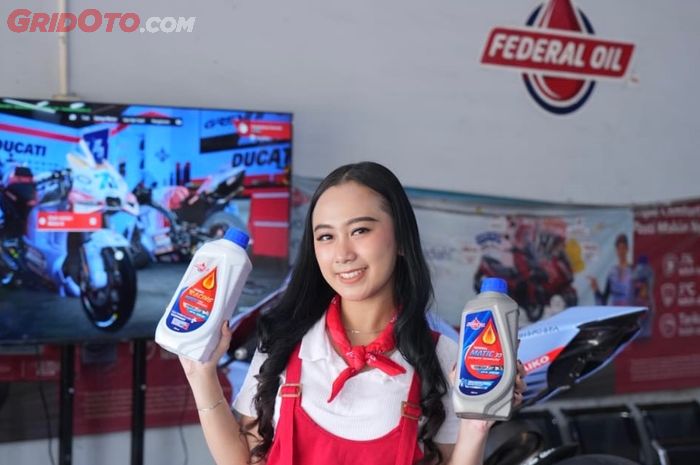 MotoGP, gresini racing, federal oil, federal oil center (FOC), federal matic, Serasa Jadi Pembalap MotoGP, Federal Oil Ajak Konsumen Naik Ducati Gresini Racing