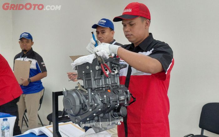 ITGP 2025, kontes mekanik yamaha, Mekanik Yamaha Seluruh Indonesia Diadu, Pria Medan Ini Jadi Juaranya!