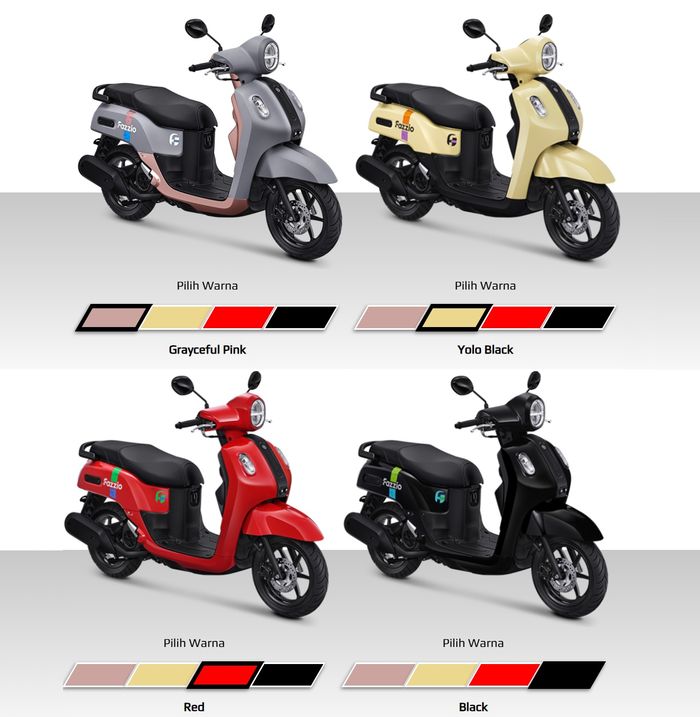 harga motor yamaha, Yamaha Fazzio, Harga Yamaha Fazzio, tipe yamaha fazzio, update harga motor, Ada 3 Tipe Beda Harga, Intip Harga dan Warna Yamaha Fazzio Update 1 Agustus 2025