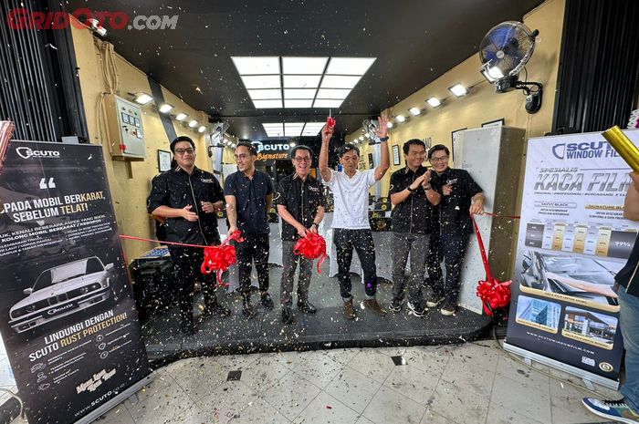 Scuto Signature Depok Diresmikan, Sekaligus Launching Kaca Film Premium