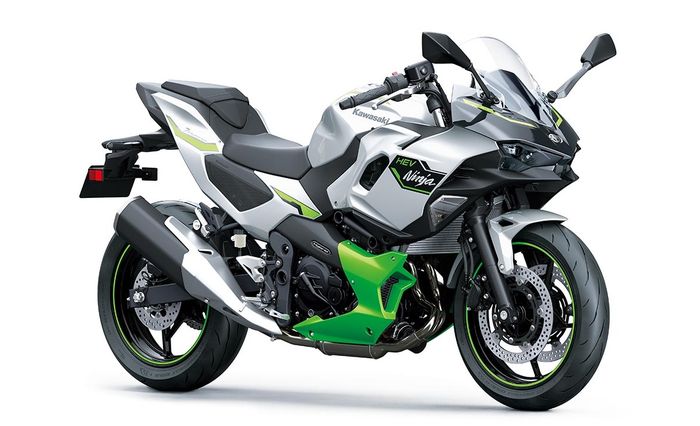 kawasaki ninja, motor baru kawasaki, mesin hybrid, Kawasaki Jepang, kawasaki ninja 7 hybrid, Kawasaki Rilis Ninja dengan Dua Mesin, Pedal Kopling Kaki Pindah ke Sini