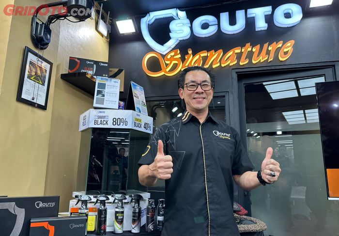 kaca film, nano ceramic, Scuto Indonesia, Scuto, Coating Bodi Mobil, Scuto Signature, Scuto Depok, Scuto Signature Depok Diresmikan, Sekaligus Launching Kaca Film Premium