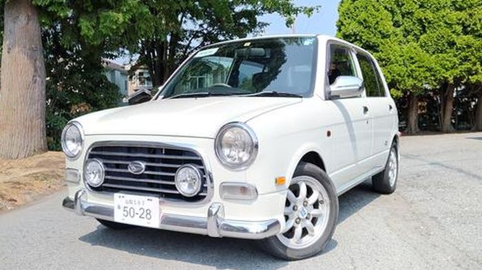 jepang, daihatsu, turbo, daihatsu ceria, Daihatsu Mira Gino, Mirip Daihatsu Ceria Versi Retro, Mobil Mungil Ini Ada Turbonya