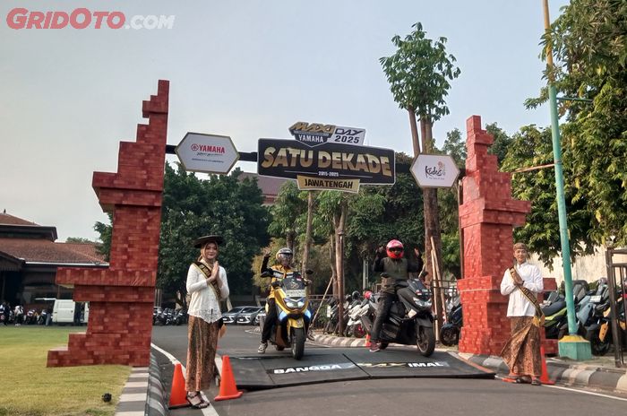 Maxi Day, NMAX Turbo, y-shift nmax turbo, Y-SHIFT, maxi day 2025, Y-Shift NMAX Turbo Unjuk Gigi, Gini Rasanya Pas Dipakai Touring Ratusan KM ke Kick Off MAXI Day 2025