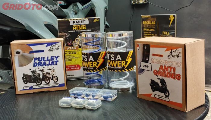 bengkel spesialis motor matic, perawatan motor matic, bengkel art n speed, ART N SPEED Bengkel Spesialis Motor Matic Buka Cabang di Cimahi, Ada Dynotest hingga Remap ECU