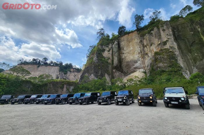 sumatera, mercedes-benz g-class, komunitas mercedes-benz, Mercedes Jip Indonesia (MJI), Mercedes Jip Indonesia Gelar Long Touring, Susuri Sumatera Sepanjang 959 Km, Jalur Bikin Seru!