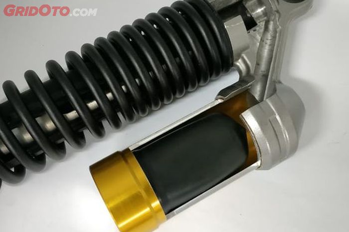 motor bekas, sokbreker motor, sokbreker tabung, ciri sokbreker tabung asli, cara bedakan sokbreker tabung asli, Cara Bedakan Sokbreker Motor Tabung Asli dengan Hiasan, Simak Triknya