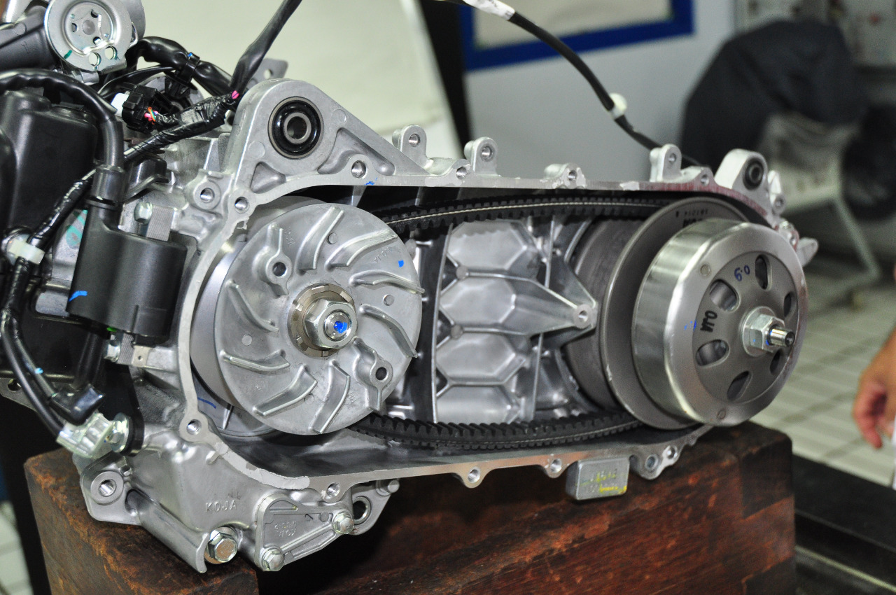 bando, v-belt, v-belt double cog, Banyak Dipakai Motor Baru, Ini Kelebihan dan Kekurangan V-belt Double Cog