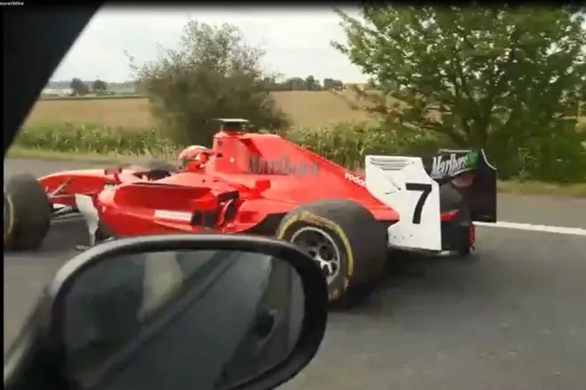 mobil f1, Formula 1, mobil Formula 1, Mobil F1 Ceko, F1 Masuk Jalan, Selama 6 Tahun Jadi Misteri, Sopir Mobil F1 Keliaran di Jalan Raya Akhirnya Terkuak