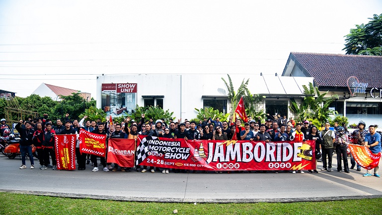 IMOS Jamboride 2025 Pecah Meriah, Lebih Dari 250 Riders Tumplek Blek Jadi Satu