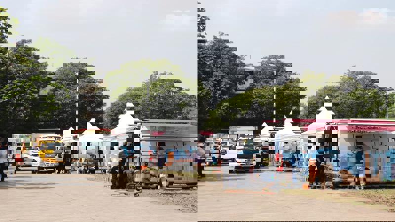 denda uji emisi, Razia uji emisi, DLH DKI Jakarta, Uji Emisi Truk, Denda Rp 50 Juta, 17 Pemilik Truk Syok, Masing-Masing Terancam Denda Rp 50 Juta atau Penjara 6 Bulan