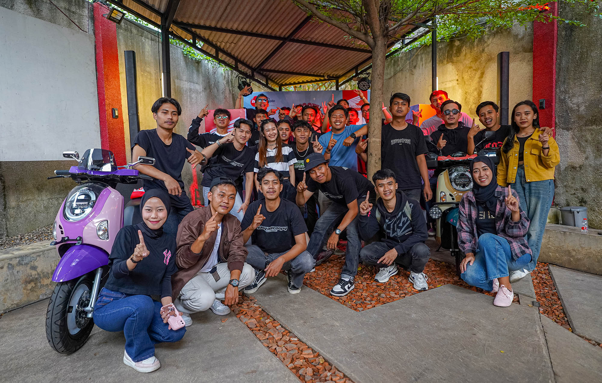 Bandung, honda scoopy, Daya adicipta motora, Scoopy Coffee Rave 2025, Scoopy Coffee Rave, Scoopy Coffee Rave 2025 Sukses, Ajak Ridding Anak-anak Muda Sambil Belajar Sejarah Bandung