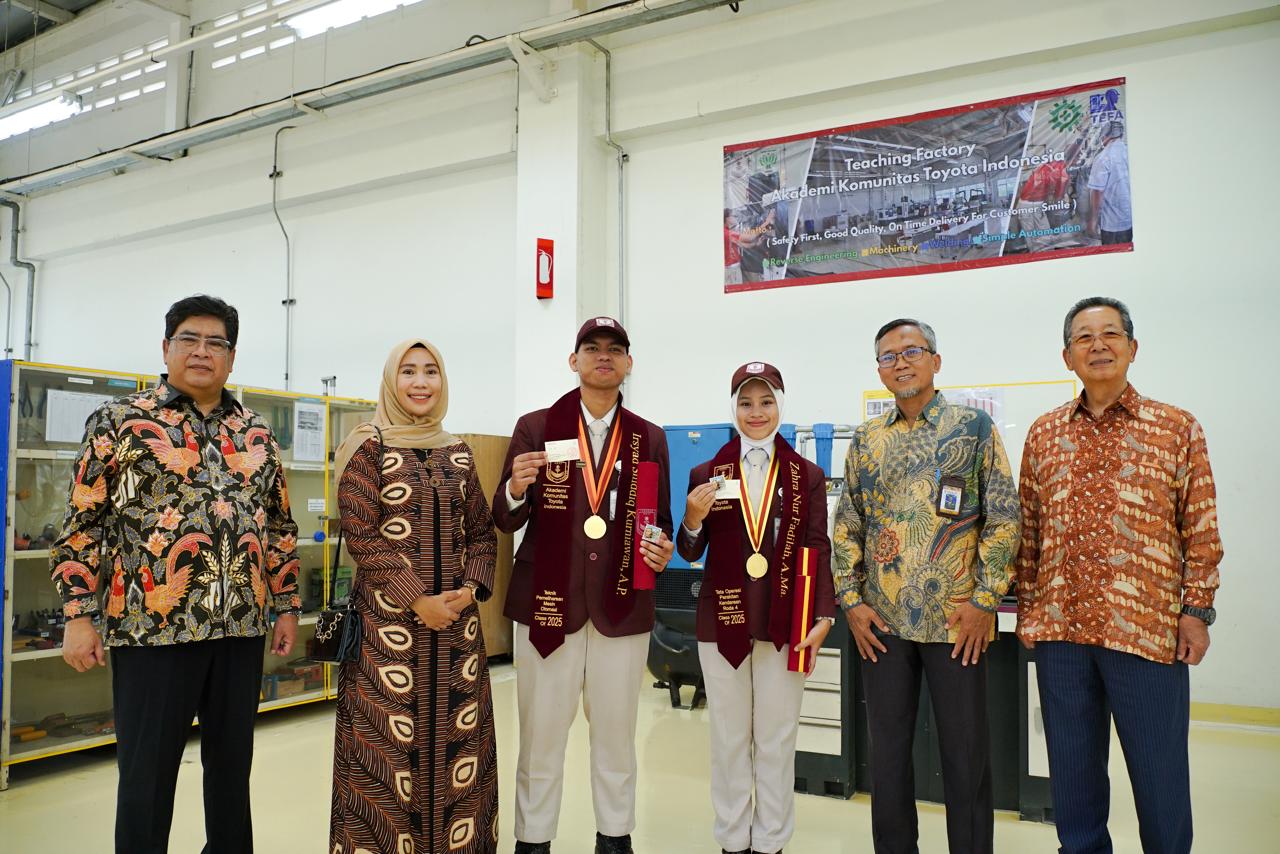 akti, PT Toyota Motor Manufacturing Indonesia, Nandi Julyanto, Akademi Komunitas Toyota Indonesia, Akademi Manufaktur Milik TMMIN Sudah Luluskan Mahasiswa Sebanyak Ini