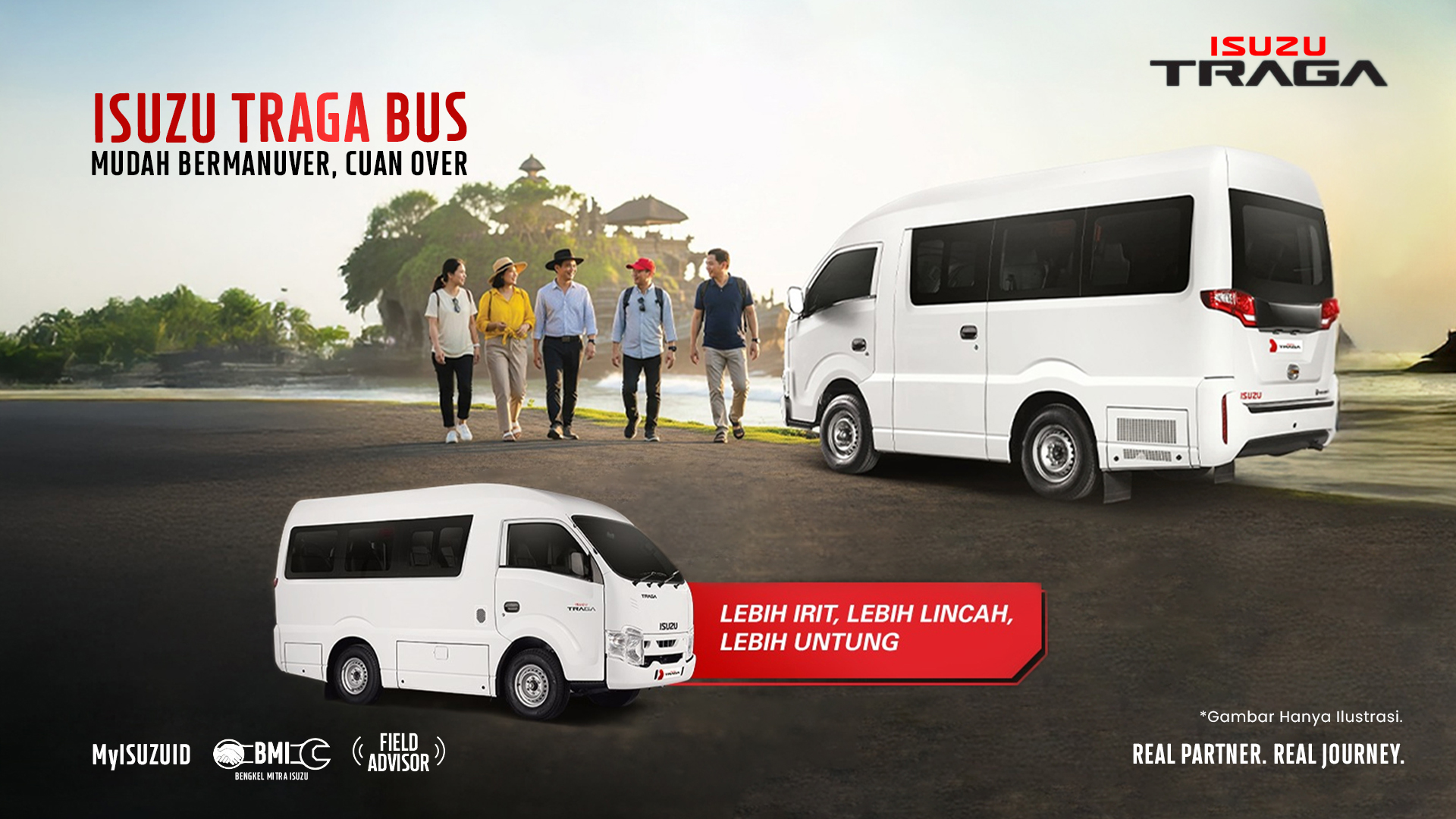 isuzu, Isuzu Traga, Traga, isuzu traga bus, Isuzu Rilis Traga Bus , Pasar Travel, Ambulans Hingga Pariwisata Jadi Target