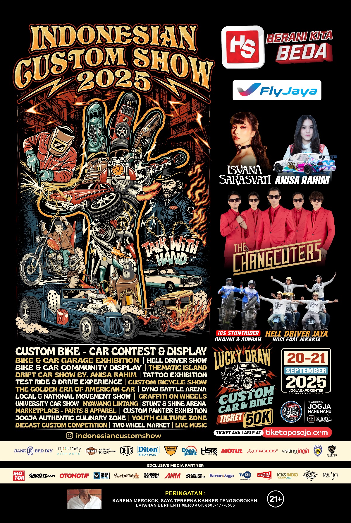 jogja, jogja expo center, Lucky Draw, Indonesian Custom Show (ICS), Siap Gemparkan Jogja, Indonesian Custom Show 2025 Tawarkan 2 Lucky Draw Sekaligus