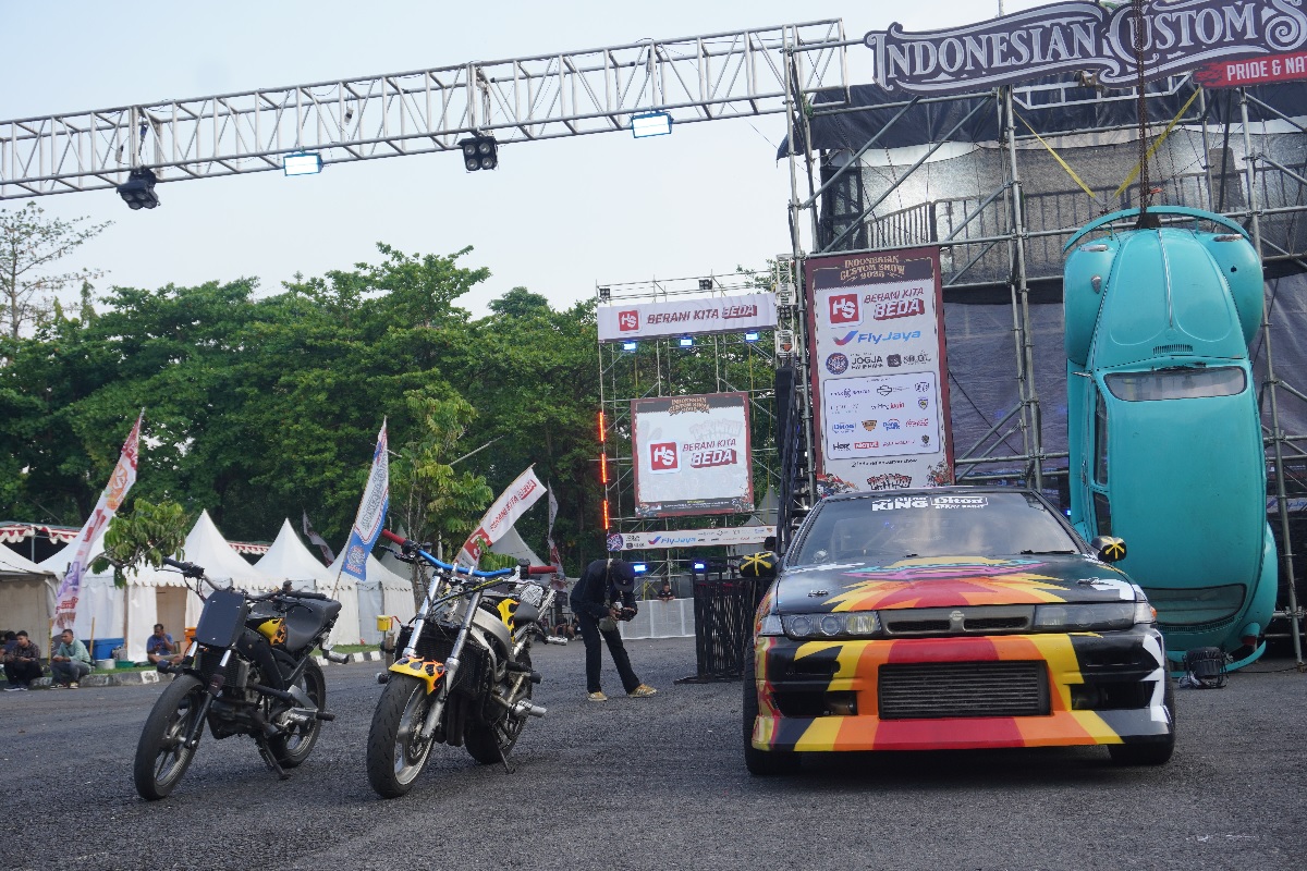 jogja, Indonesian Custom Show (ICS), Meriahnya Indonesia Custom Show 2025, Mulai Pameran Sampai Urusan Perut Komplit