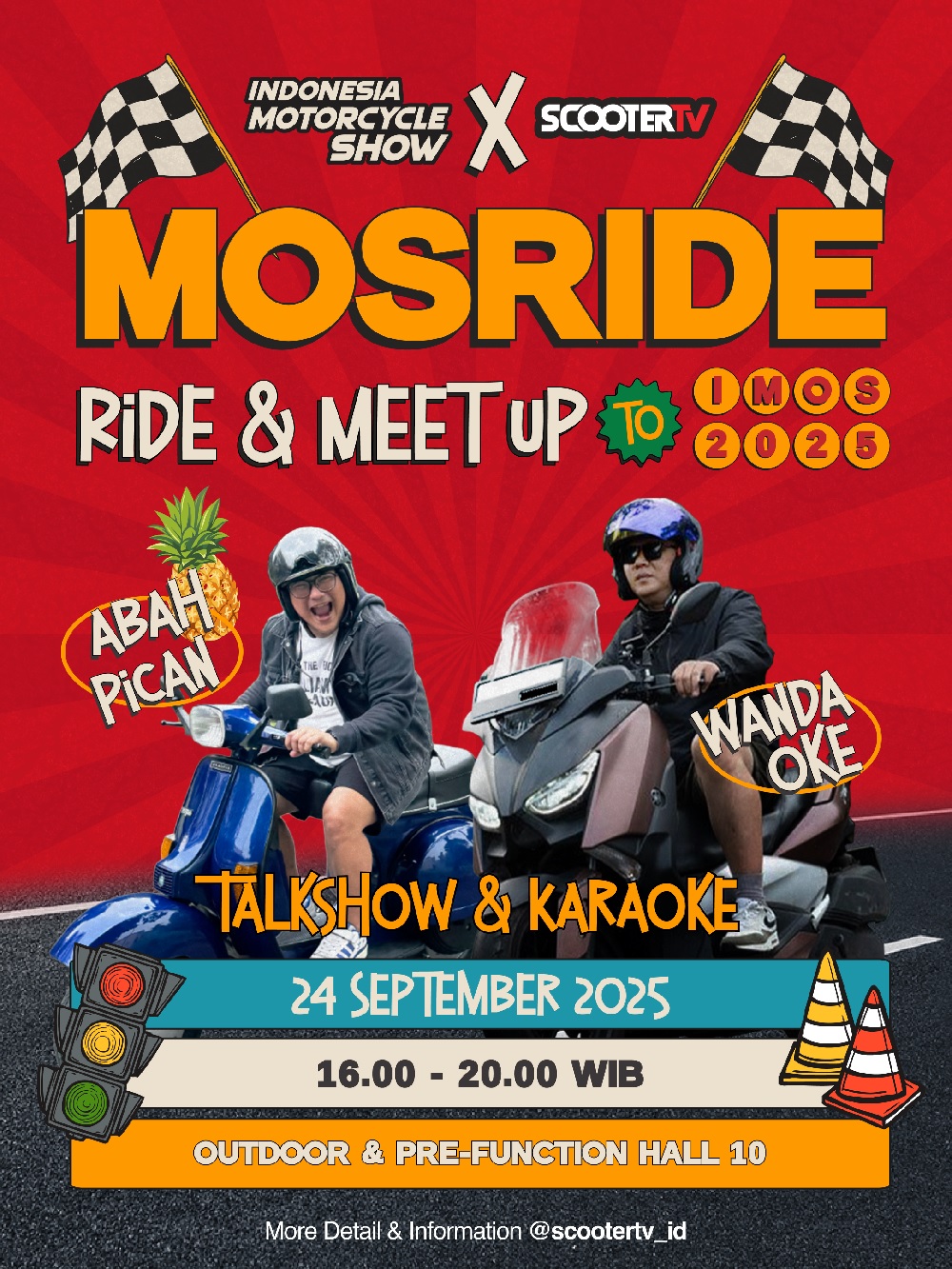 komunitas motor, Indonesia Motorcycle Show (IMOS), IMOS 2025, Tak Cuma Pameran, IMOS 2025 Juga Bawa Agenda Unggulan Bertajuk Mosride