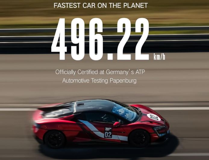 mobil listrik, bugatti chiron, hypercar, YangWang U9 Xtreme, Hypercar Bugatti Ketinggalan, Mobil Listrik China Ini Catat Rekor Top Speed 496,22 KM/Jam