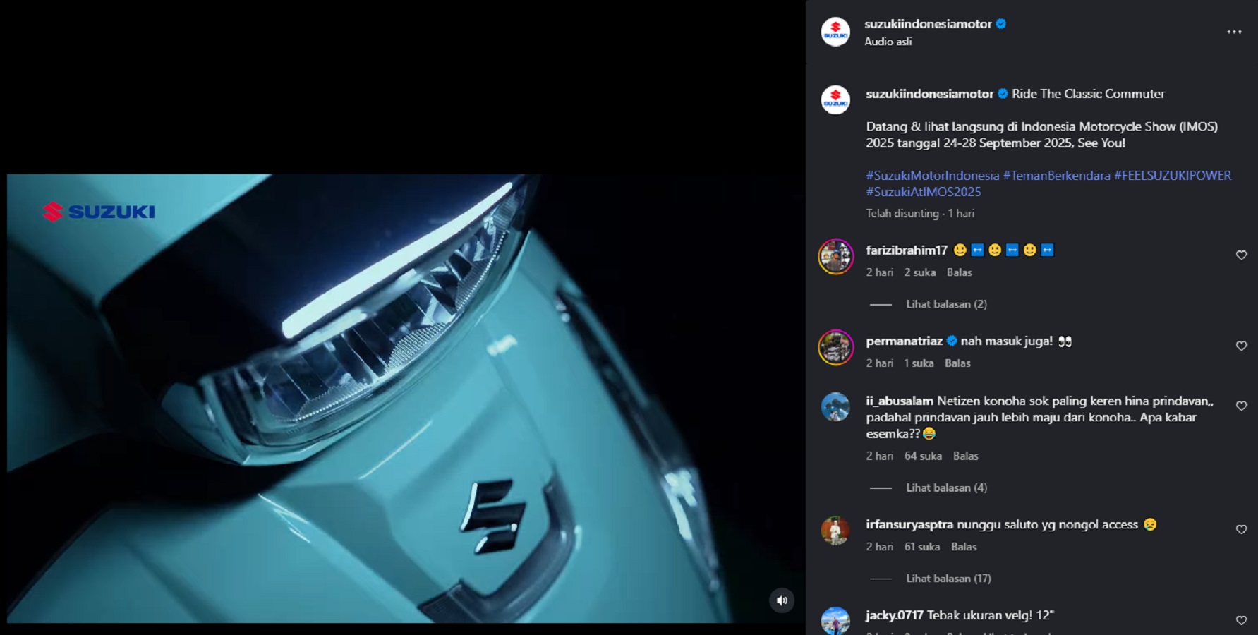 suzuki motor, Suzuki Access 125, Access 125, Suzuki Access, Suzuki Luncurkan Skutik Baru di IMOS, Lawan Berat Filano dan Vario 125