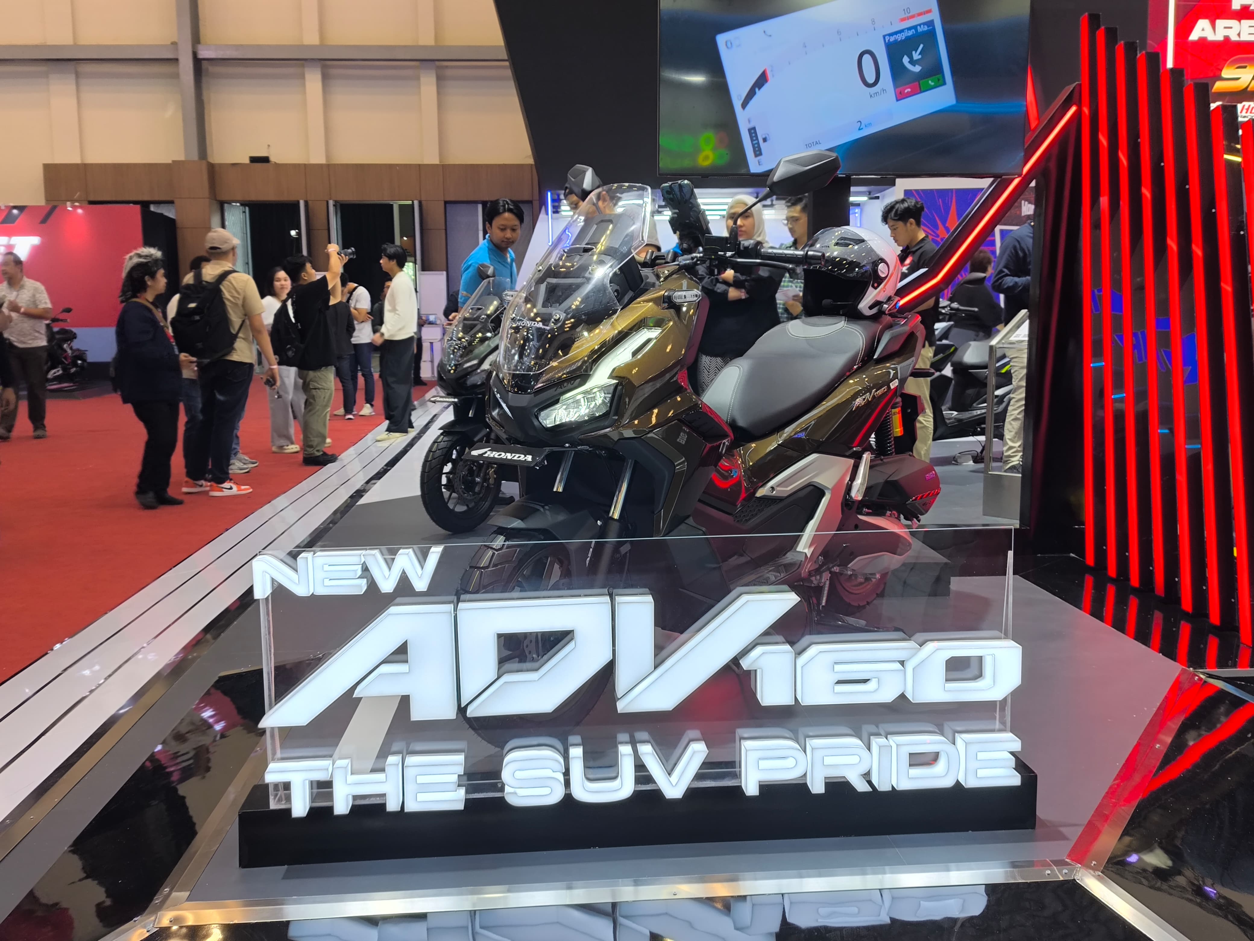 honda, astra honda motor, motor baru, IMOS, IMOS 2025, AHM Bawa Line Up Motor Lengkap di IMOS 2025, New ADV 160 Tampil Perdana