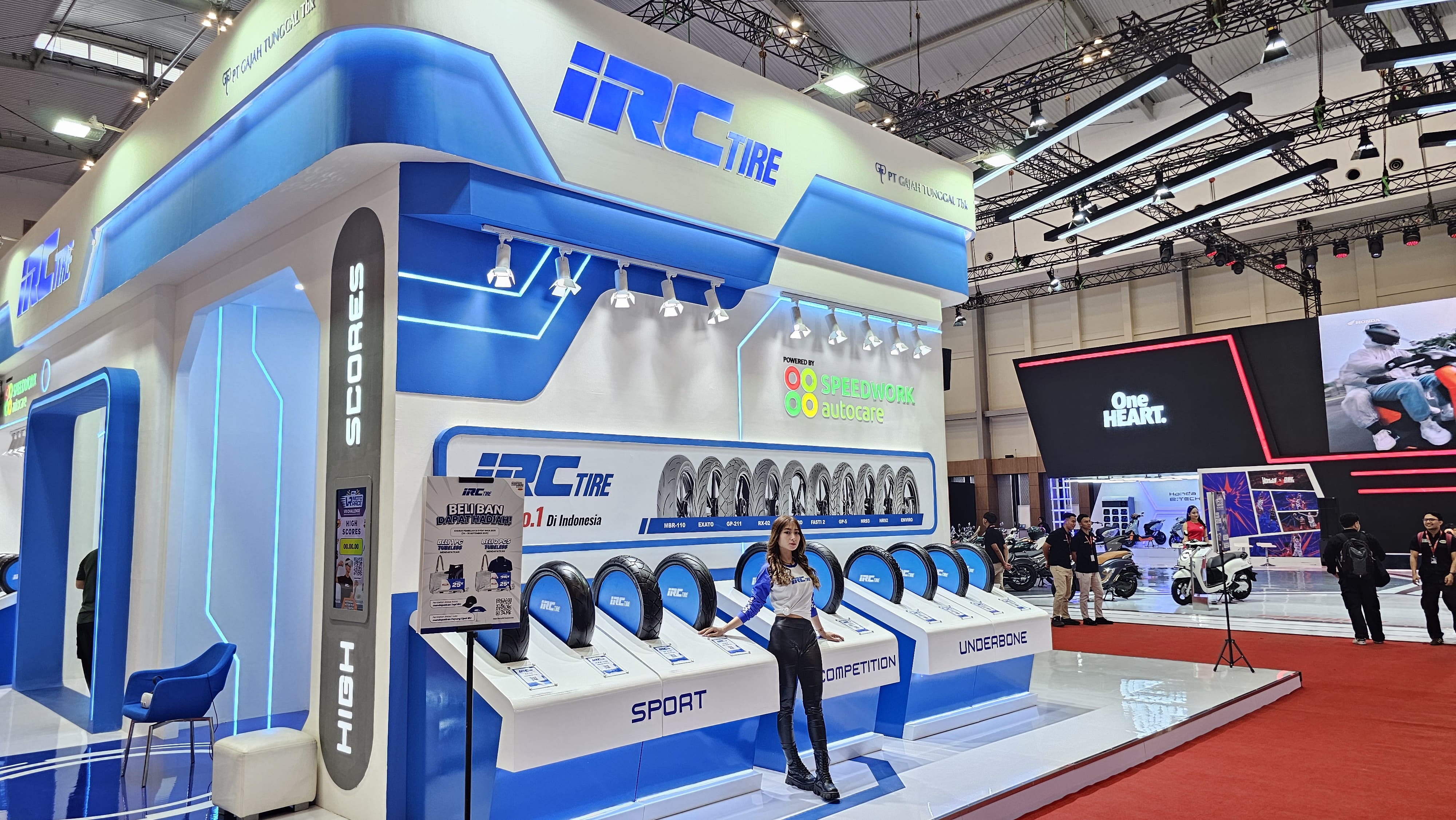 ban motor, PT Gajah Tunggal Tbk, ban matic, IMOS 2025, Promo IMOS 2025, IRC Tire, IRC Tire Hadir di IMOS 2025, Bawa Line Up Ban Lengkap dan Promo Menarik