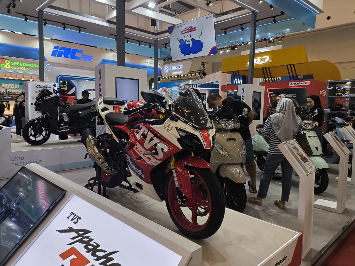 IMOS, TVS Motor Indonesia, IMOS 2025, TVS Berikan Diskon Menarik dan Hadiah Spesial di Gelaran IMOS 2025