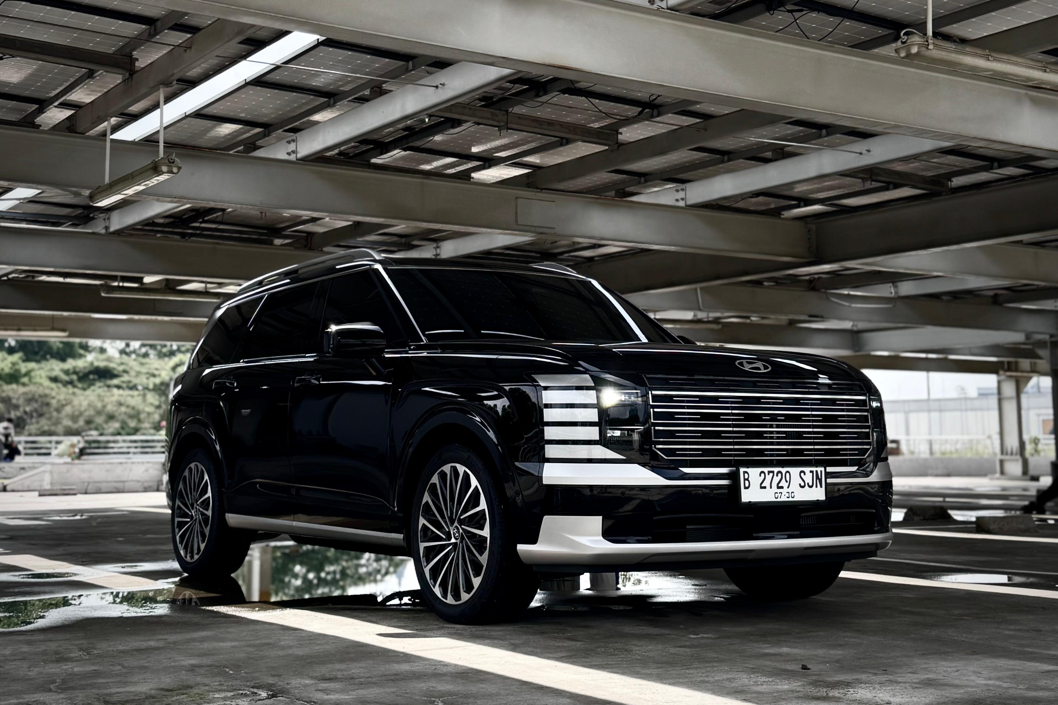 Spion Tengah Hyundai Palisade Hybrid Canggih, Siasati Bodi Bongsor