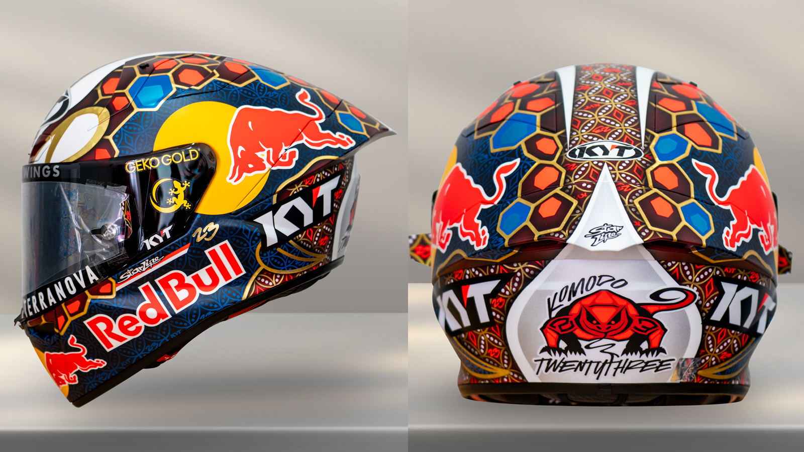 MotoGP, helm, helm pembalap, motogp mandalika, Pakai Helm KYT, Pembalap Ini Pamer Desain Spesial Khusus MotoGP Mandalika
