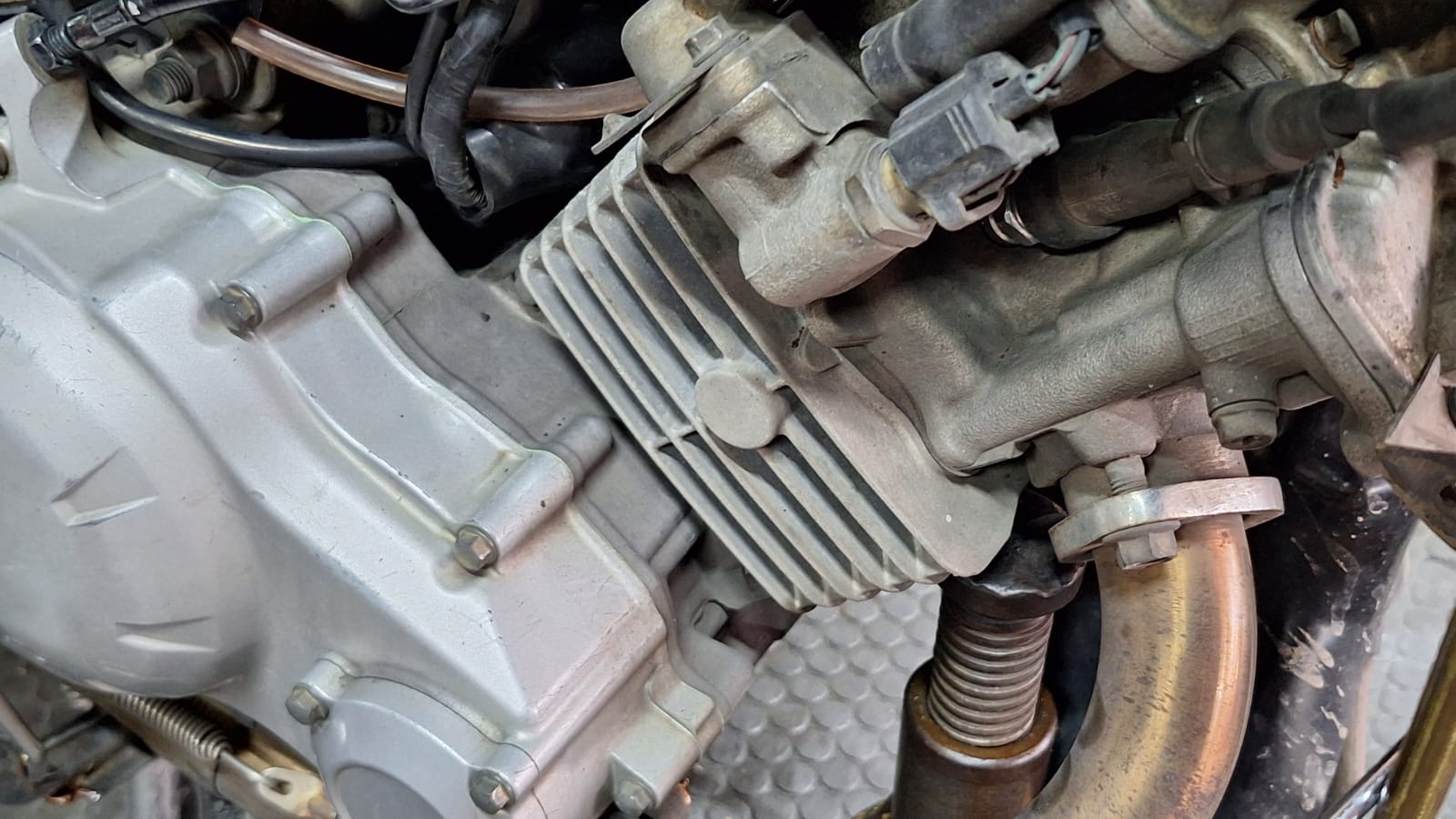 blok, blok silinder, R59 Racing, double cooler, Ramai Blok Silinder Motor Radiator Tapi Punya Sirip, Ini Kelebihannya