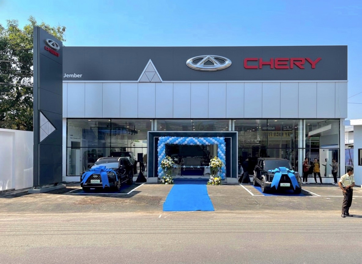 Chery Kerek Bendera Tinggi, Buka Dealer ke-60 di Jember Jawa Timur