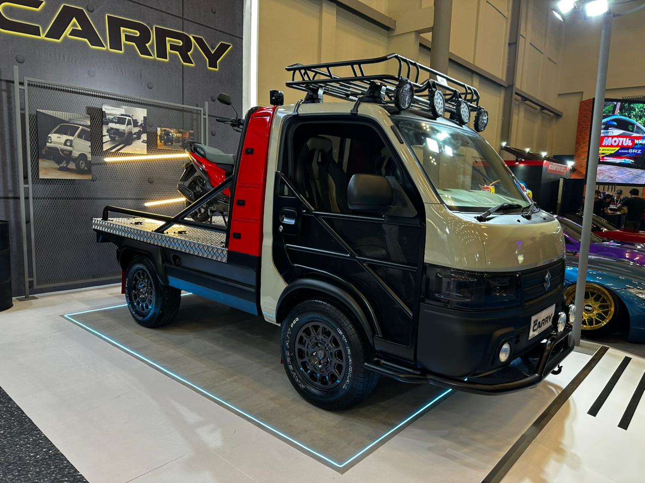 Suzuki Jimny, pt suzuki indomobil sales (sis), Suzuki New Carry, Suzuki Fronx, IMX 2025, Indonesia Modification Expo (IMX) 2025, Suzuki Fronx, Jimny dan Carry Tampil Cakep di IMX 2025, Ekstrim Tapi Nyaman
