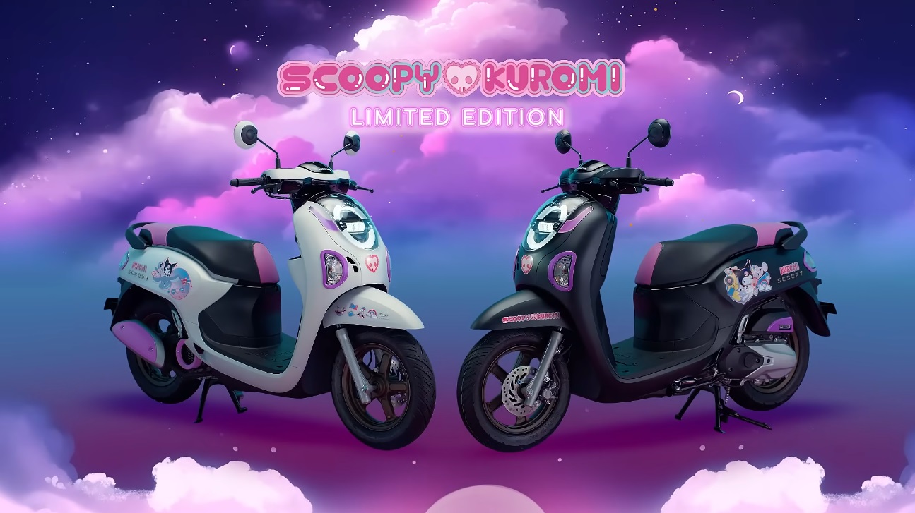 Lucu Buat ke Sekolah, Honda Scoopy Kuromi Edition Bisa Dibeli Harga Segini di Jawa Tengah