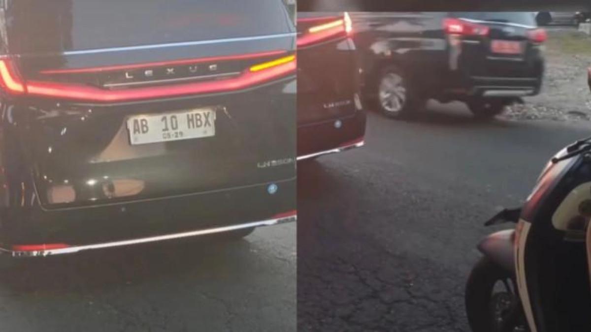 Lexus LM 350h Sri Sultan HB X Diserobot Pejabat Terobos Lampu Merah, Lengkap Tot Tot Wuk Wuk