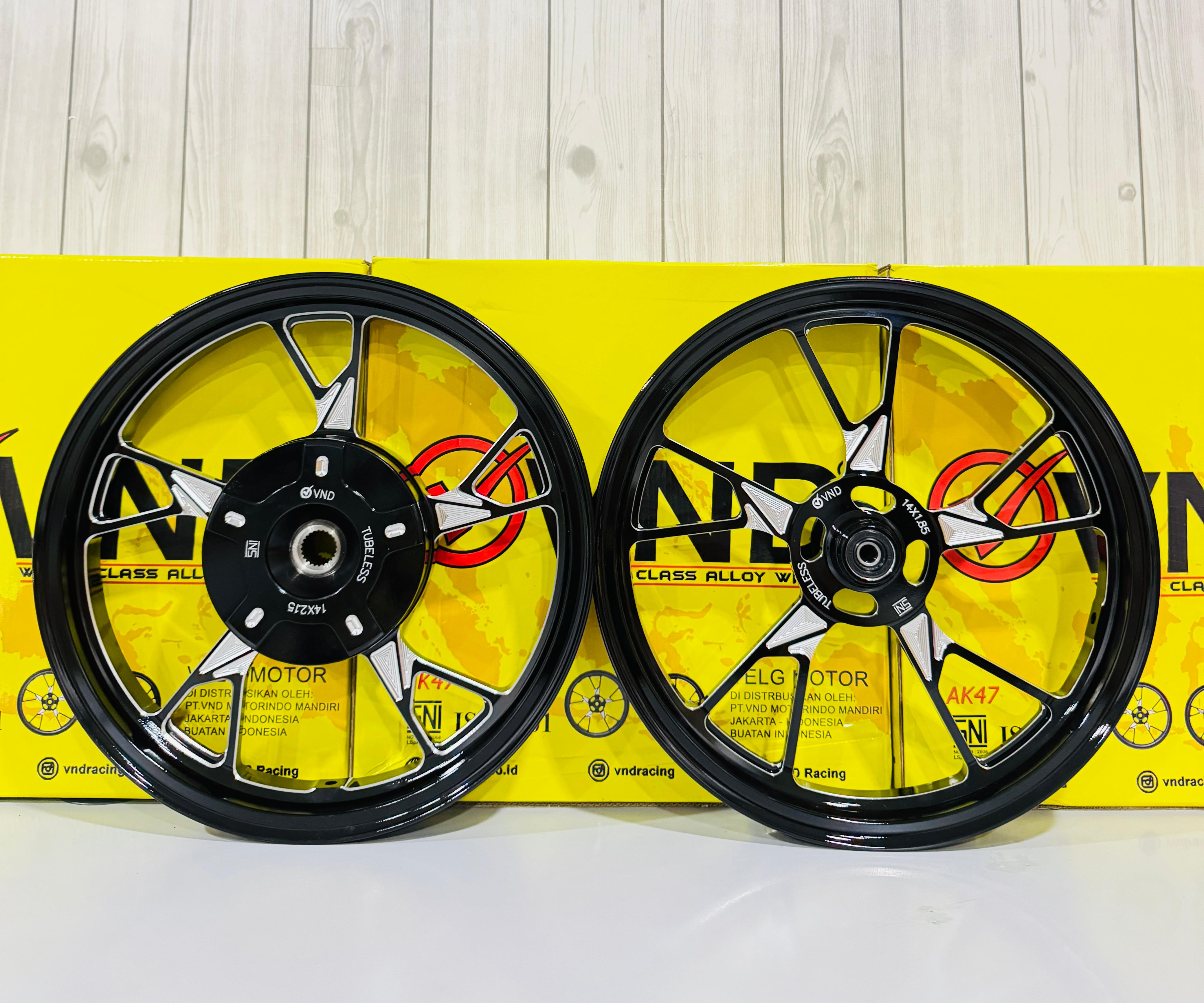 pelek vnd, VND Racing, pelek vario, Pelek VND AK 47, Pelek Mio, VND Luncurkan Pelek AK 47, Warna Candy Menarik, Ready untuk Mio hingga Vario