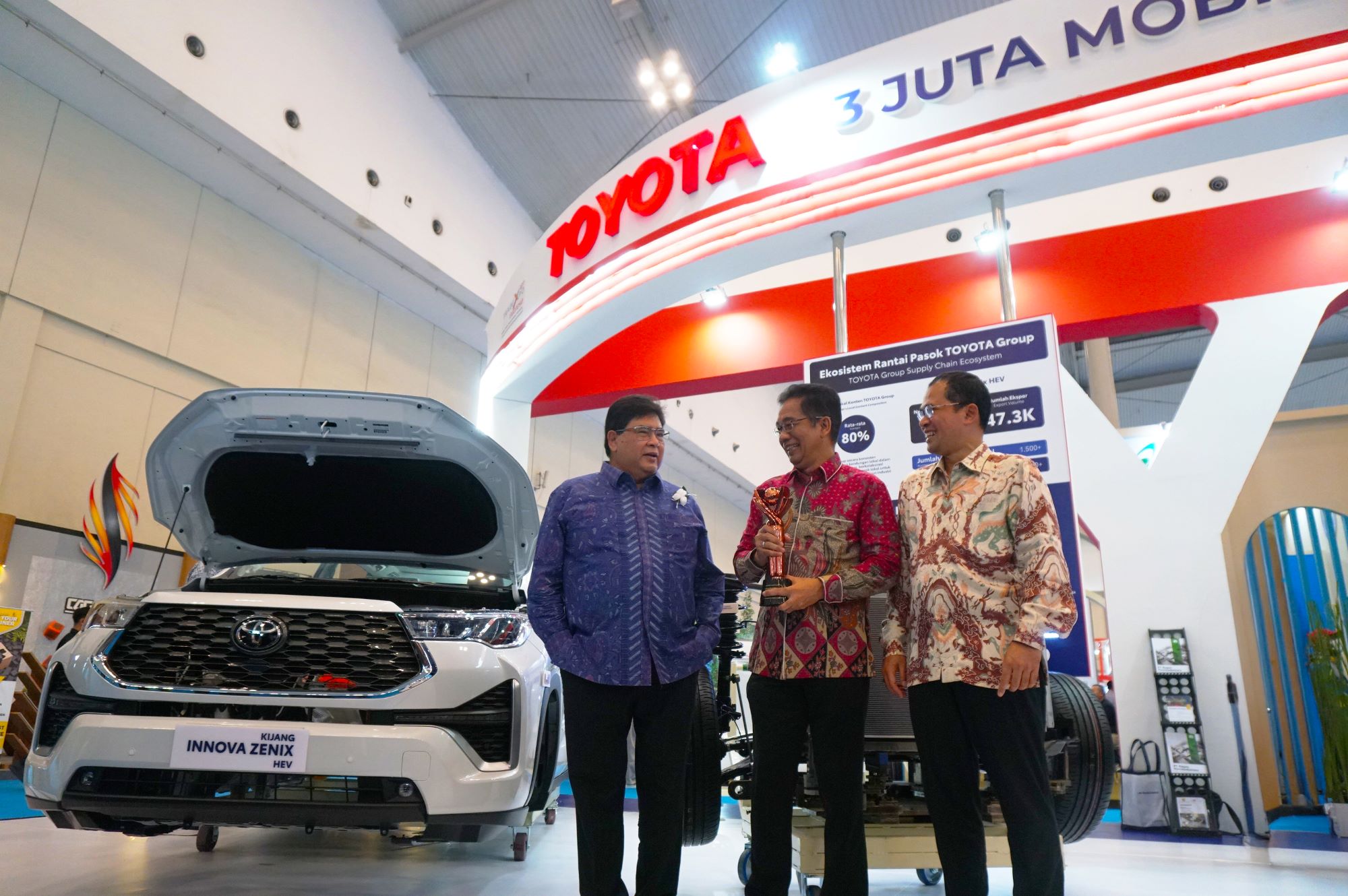 tmmin, PT Toyota Motor Manufacturing Indonesia, kementerian perdagangan, Nandi Julyanto, Primaniyarta Lifetime Achievement Award, Toyota Raih Perhargaan dari Kementerian Perdagangan, Gara-gara Ini