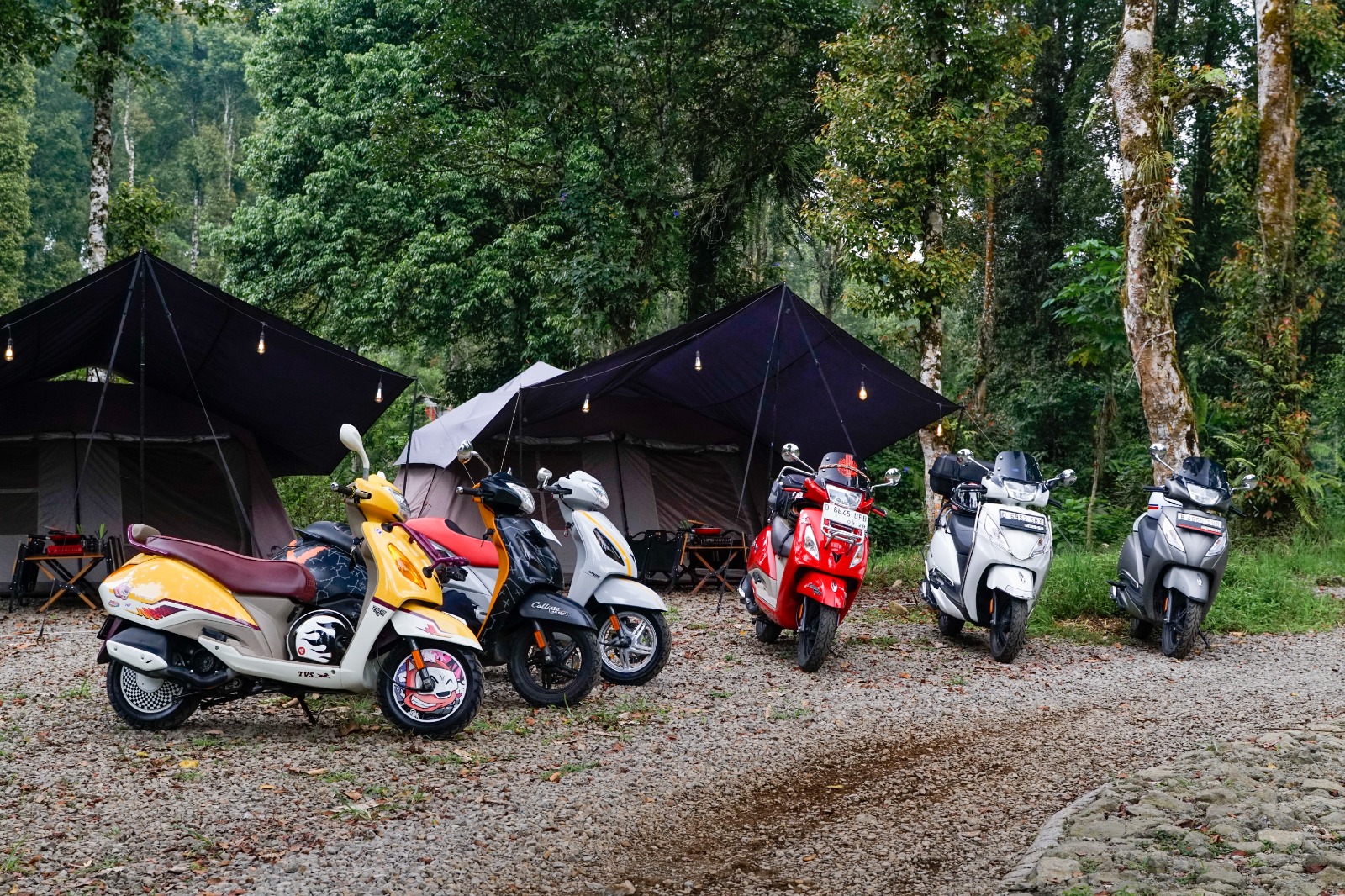 komunitas, turing, callisto, motor tvs, TVS Callisto, TVS Callisto Campride, Serunya Healing Bareng Komunitas Motor Bergaya Kalcer