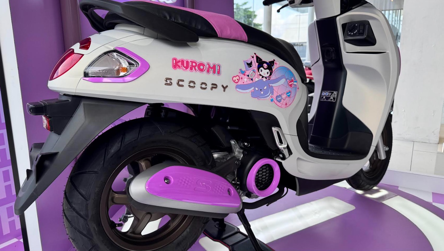 Buruan Bilang Mama, Honda Scoopy Kuromi Sudah Dijual di Yogyakarta Harga Segini Aja