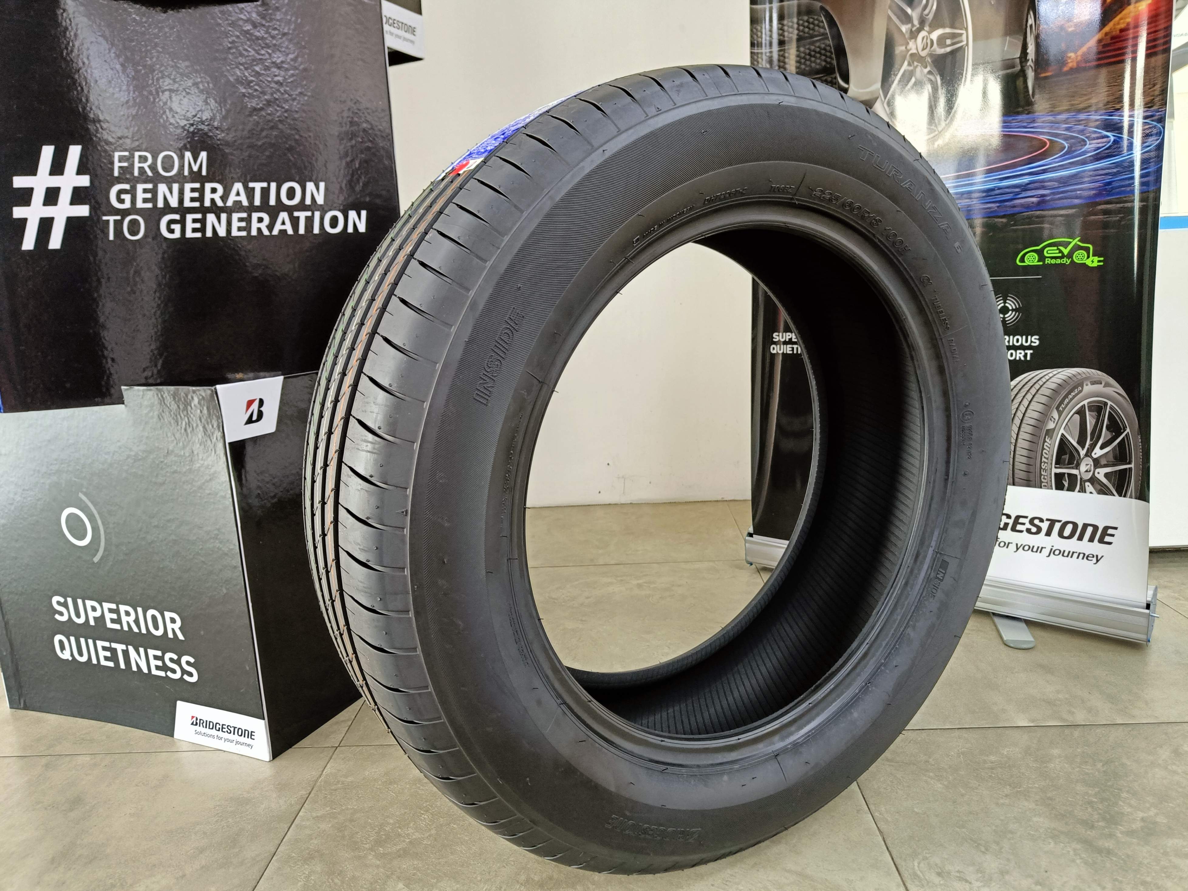 Terkuak, Bridgestone Klaim Turanza 6 Lebih Lama Masa Pakainya dari T005A
