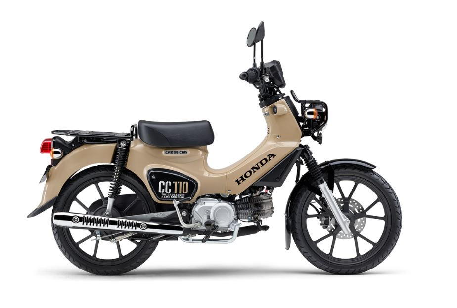 jepang, honda, motor baru, bebek trail, Honda Cross Cub 110 Lite, Ada Regulasi Baru, Bebek Trail Honda Ini Turun Power, Iritnya Tembus 67,5 Km/Liter