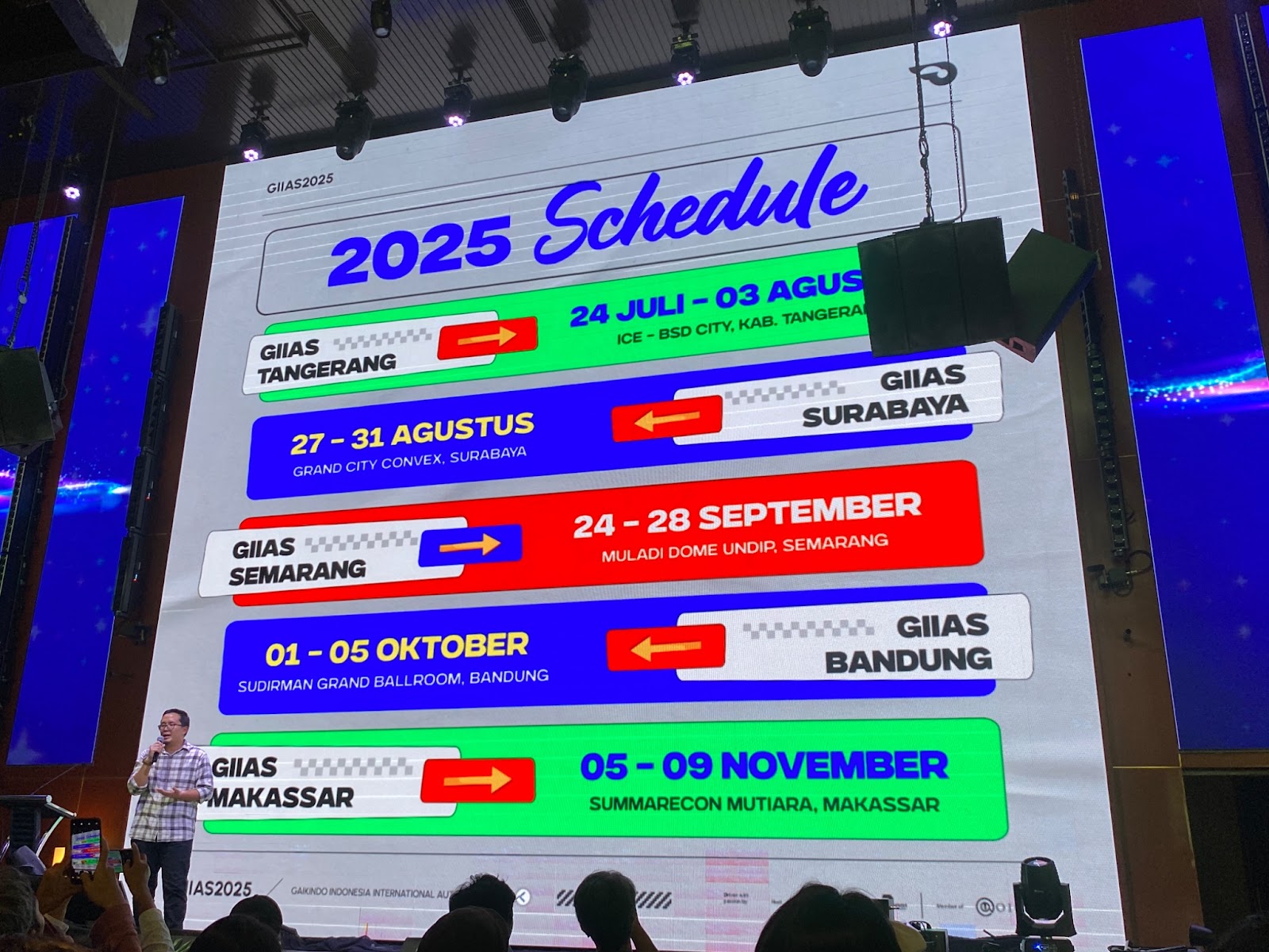 berita, Berita Otomotif, news, GIIAS 2025, Rangkaian GIIAS 2025 Makin Meriah Diikuti Lebih dari 55 Merek, Dari ICE BSD hingga Makassar!