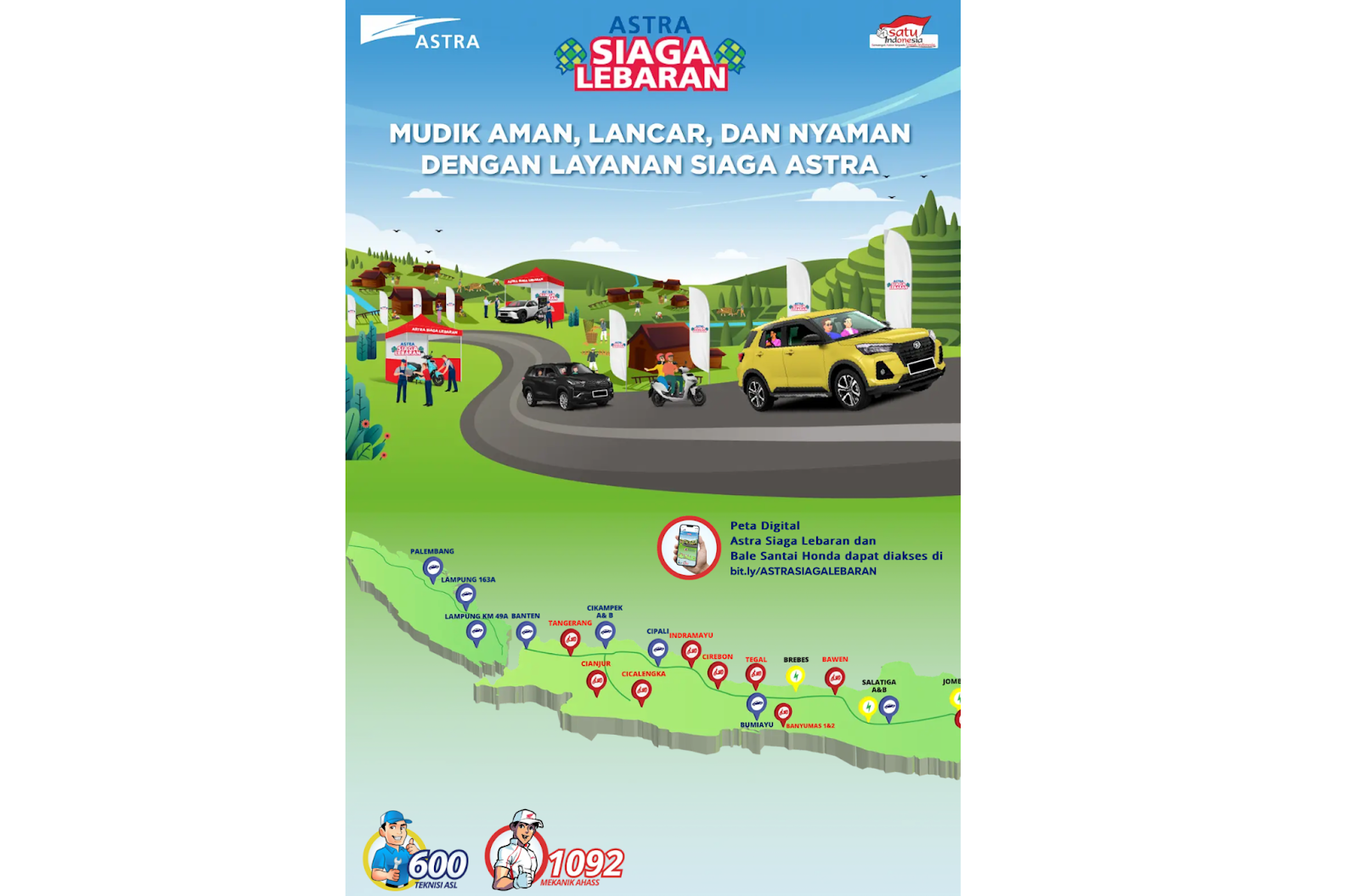 berita, Berita Otomotif, news, Astra Siaga Lebaran 2025, Mudik Tanpa Khawatir! Astra Siaga Lebaran 2025 Hadir di Berbagai Titik Strategis