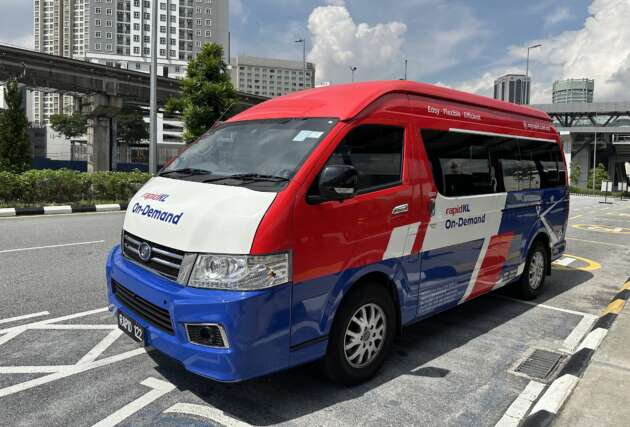Rapid KL On-Demand van service expands in Shah Alam and Klang – 12 new zones from today, July 18