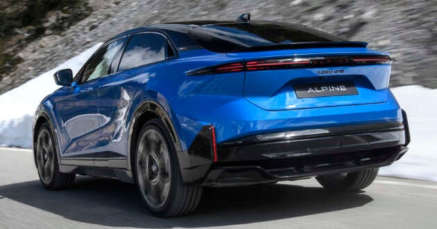Alpine A390 debuts – tri-motor coupé-SUV with up to 470 hp; 89 kWh battery, up to 555 km range WLTP